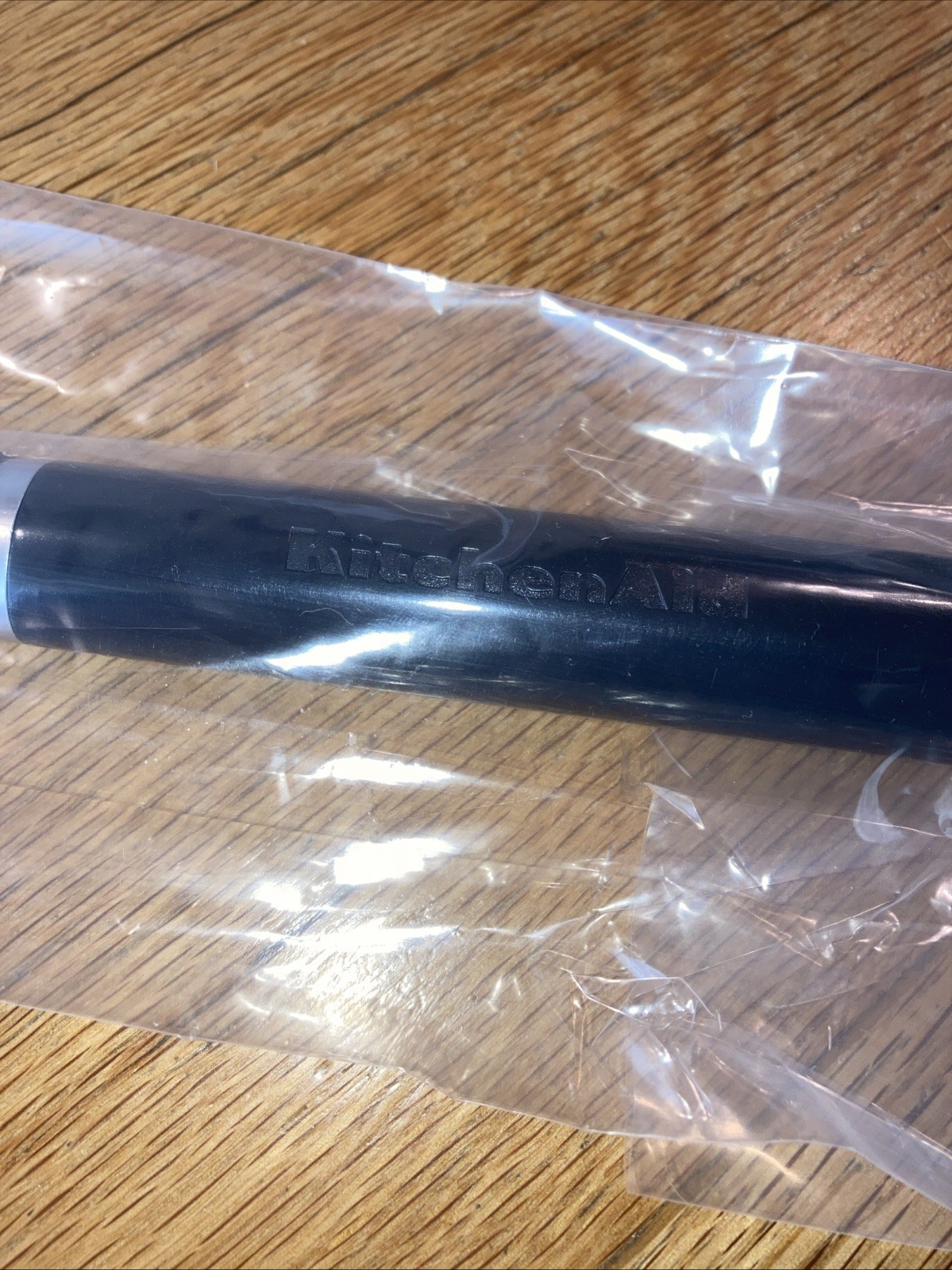Kitchenaid Silicone Spatula With Edge Cleaner Feature Black Color New