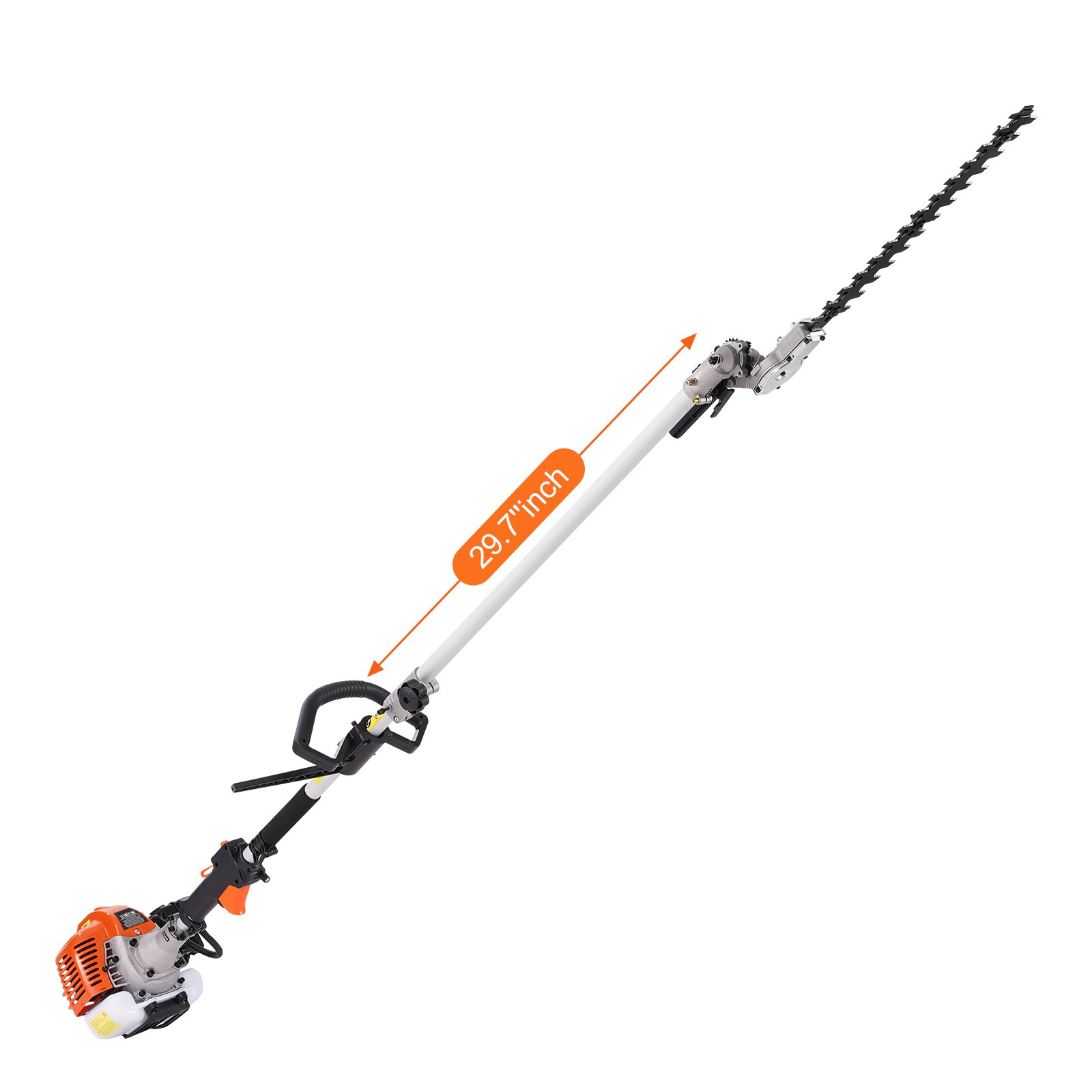 VEVOR 6-in-1 Multi-Functional Trimming Tools Gas Hedge Trimmer 52CC Weed Eater