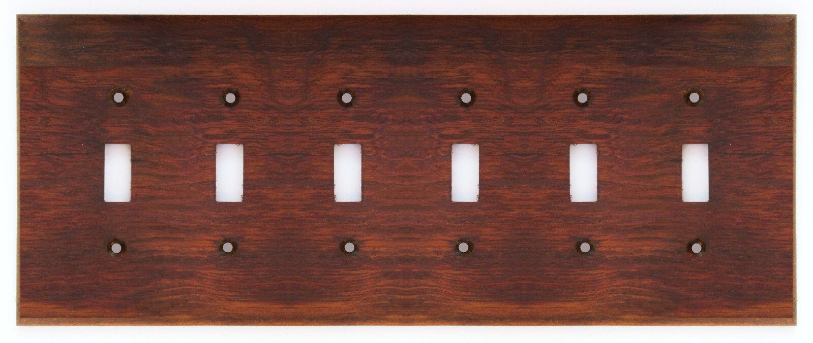 Solid Black Walnut Light Switch Plates/Covers Any Size +Custom