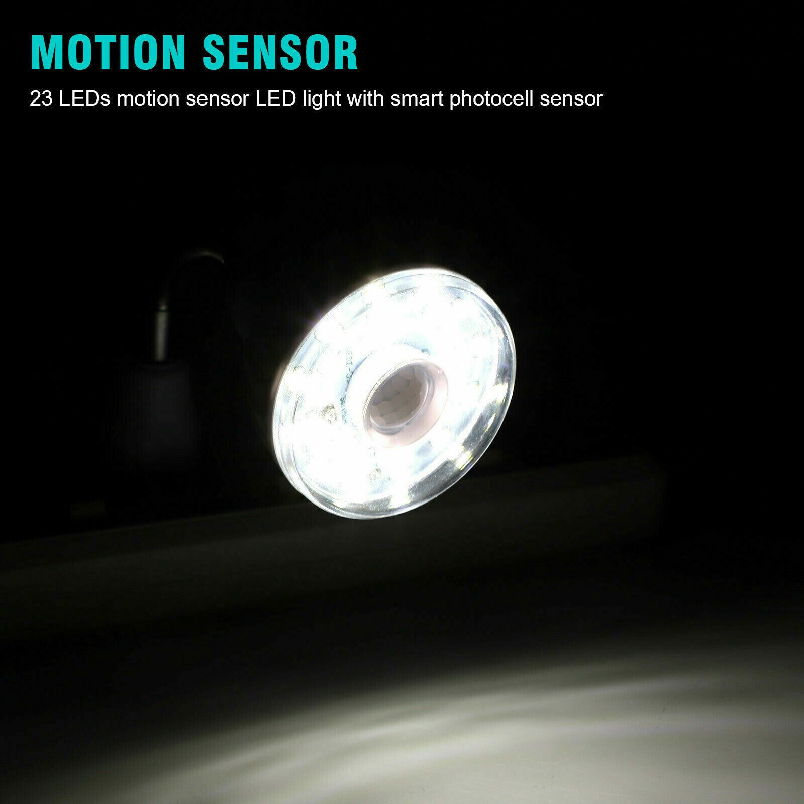 LED Sensor Night Light Motion-Activated AC Outlet Plug-In Wall Stair Lamp Indoor