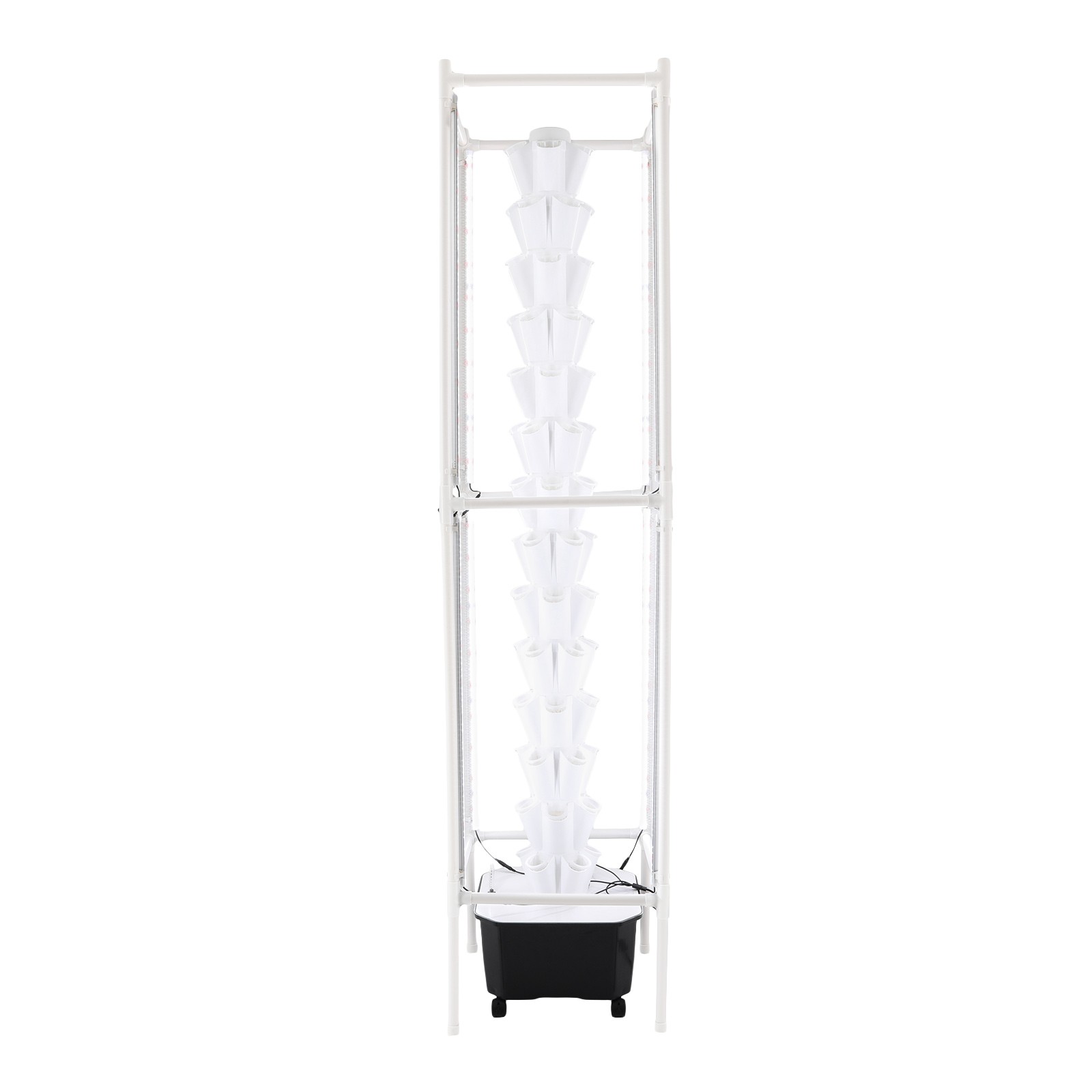 Hydroponic Growing System with Grow Light 70Holes Indoor Hydroponic Tower Garden