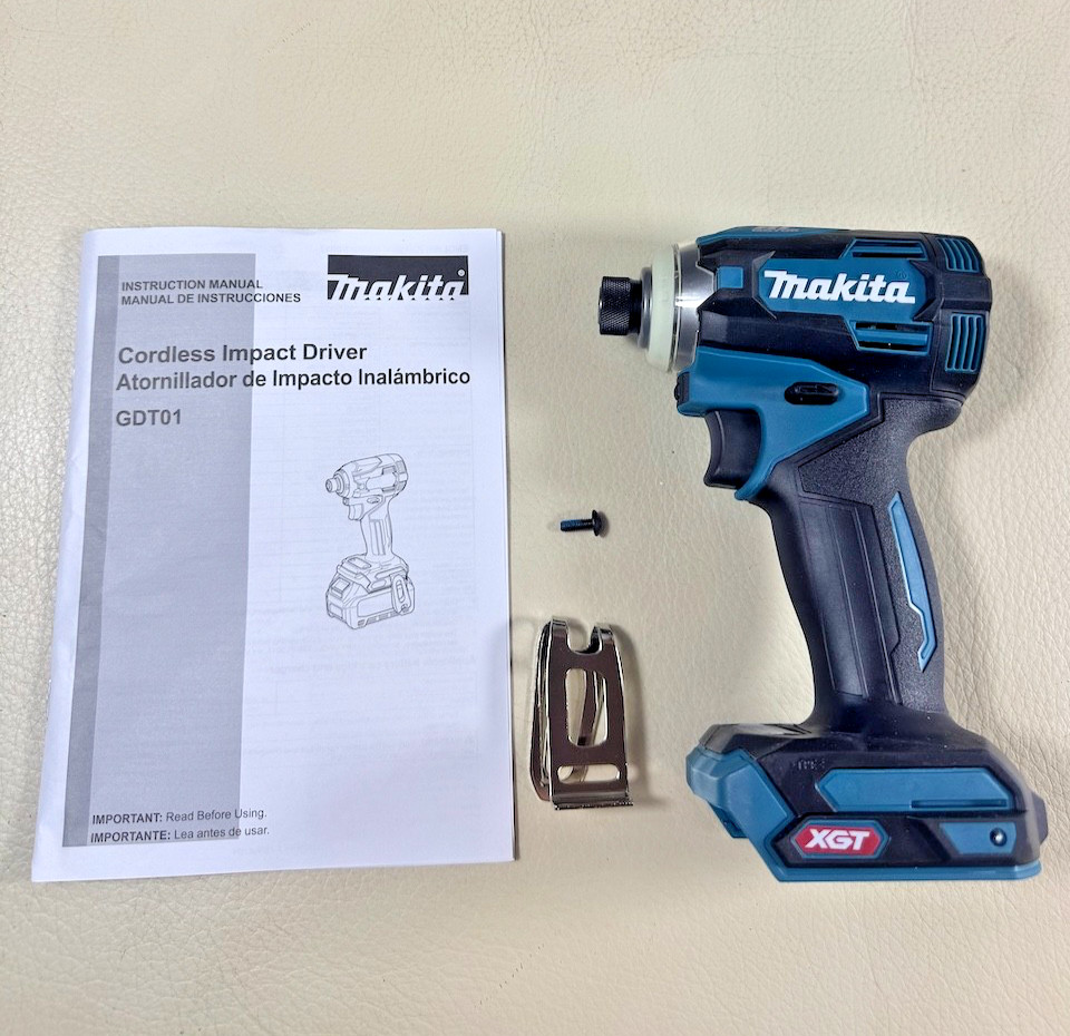 Makita 40V Max XGT Li-Ion Brushless Cordless 4-Speed Impact Driver GDT01