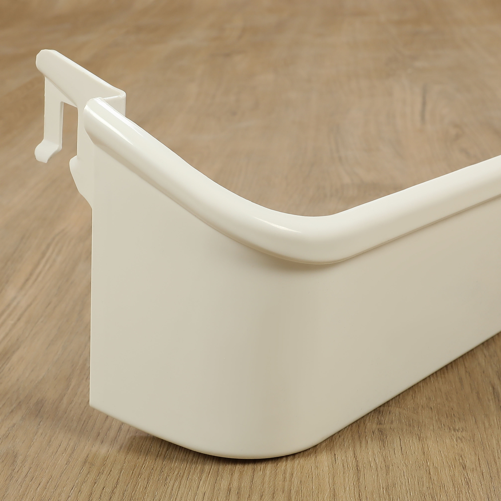 White Door Bin Shelf ABS Plastic For Frigidaire Refrigerator # 240337901