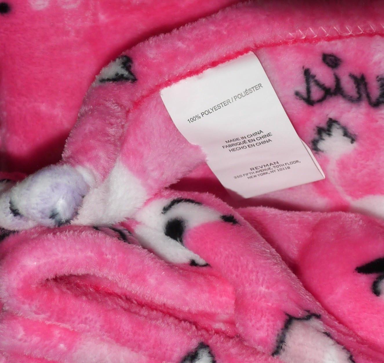 NEW Betsey Johnson 50″x70″ Soft Throw Blanket Poodle Flowers Paris Eiffel Tower