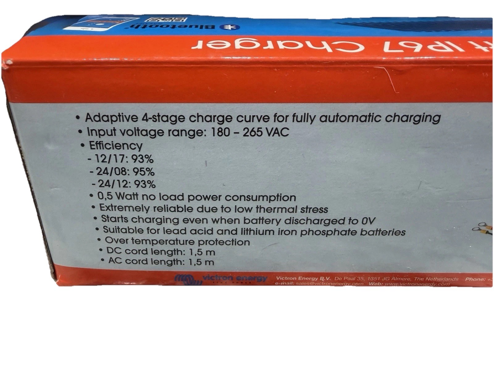 NEW VICTRON ENERGY BPC121713006 BLUE SMART IP67 CHARGER 12/17(1) 230V CEE 7/7