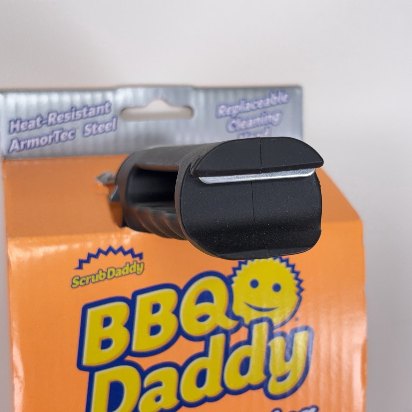 Scrub Daddy BBQ Grill Brush Bristle Free Scrubber All In One – Black