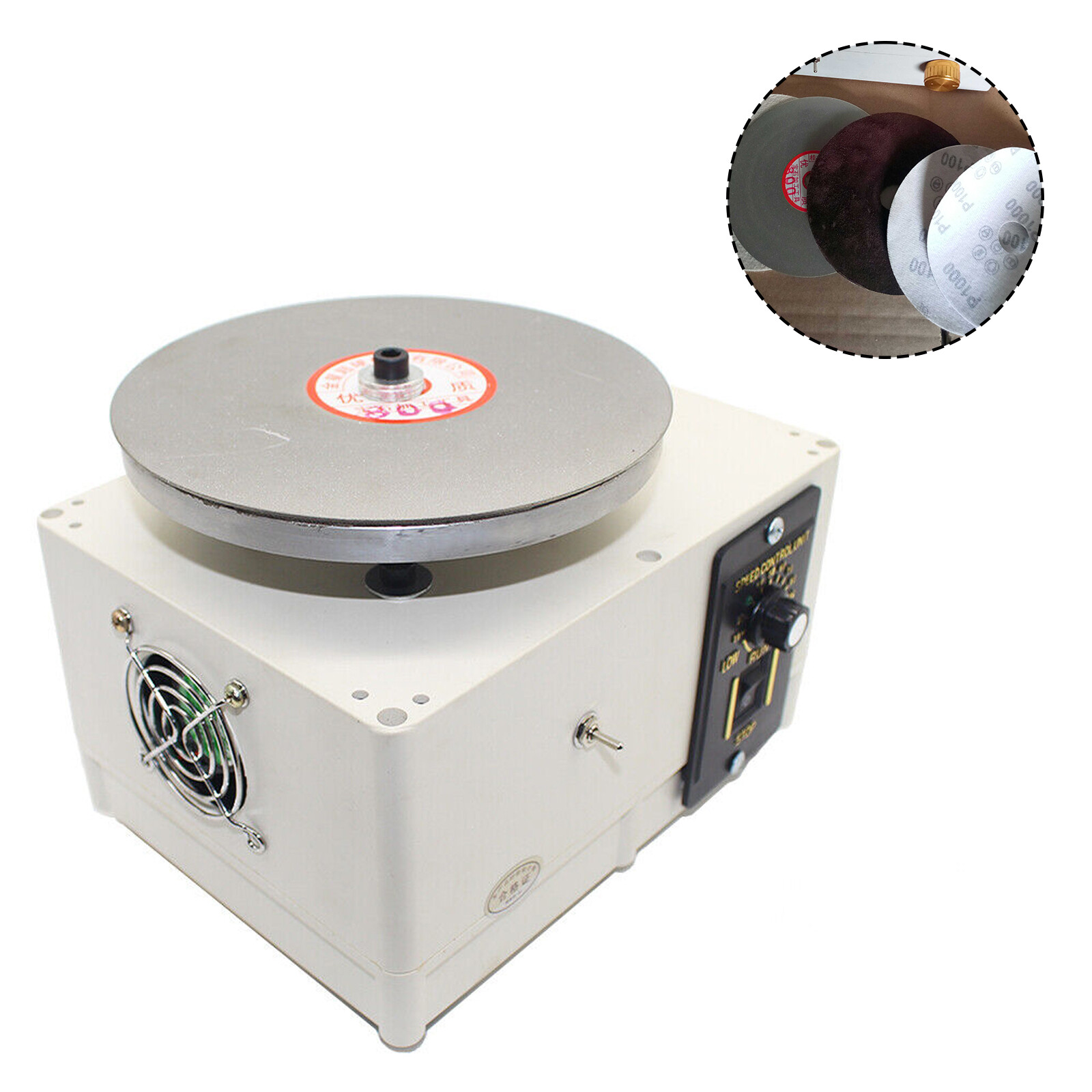 Electric Polisher Knife Sharpener Hairdressing Scissors Manicure Knife 0-4000RPM