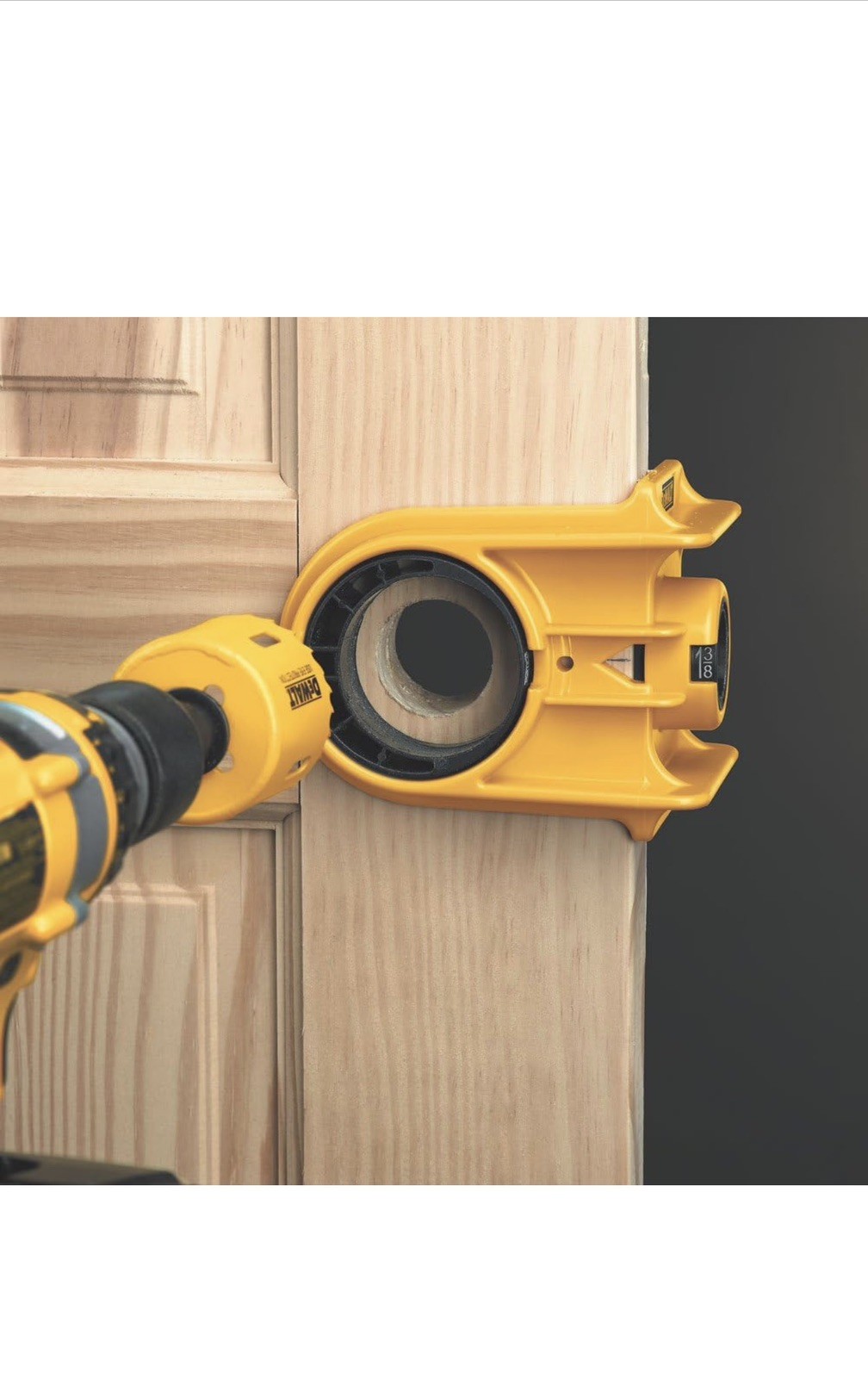 Dewalt Door Lock Installation Kit D180004 Bi-Metal Hole Saws Brand New
