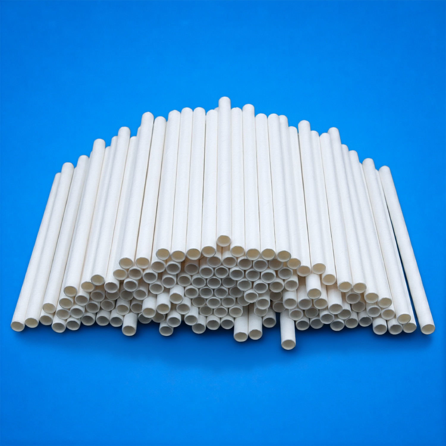 Arbor Paper Drinking Straw 7.5″White Ecofriendly Disposable Paper Straws 550 Pcs