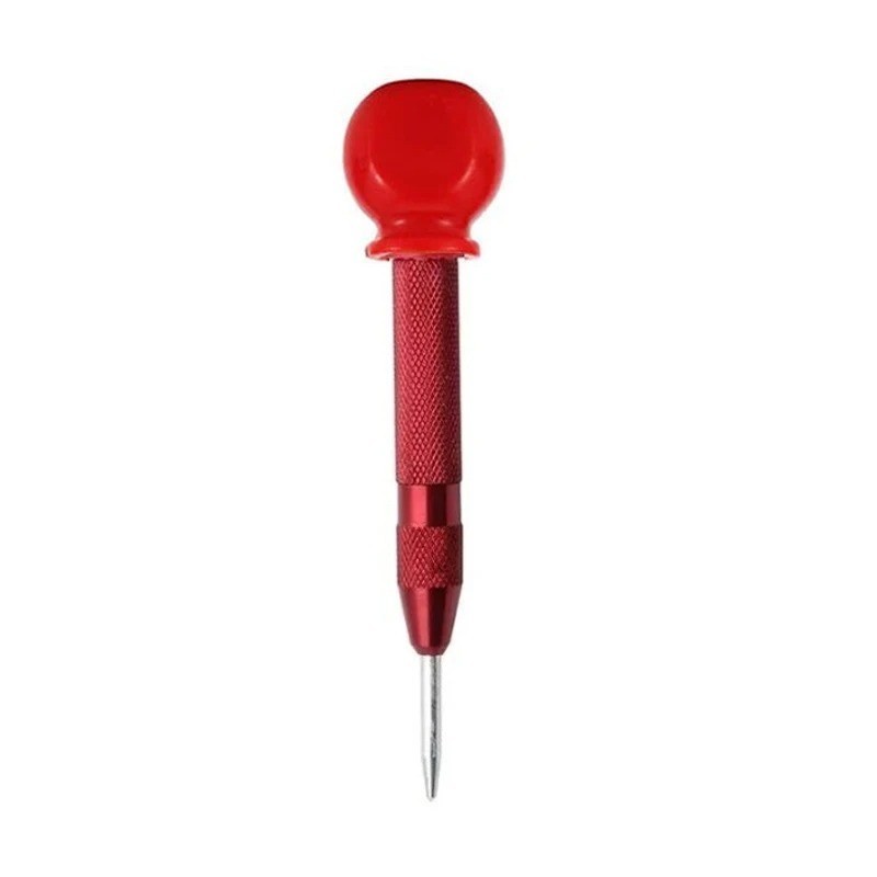 2 Super Strong Automatic Centre Punch Adjustable Spring Loaded Metal Drill TooL