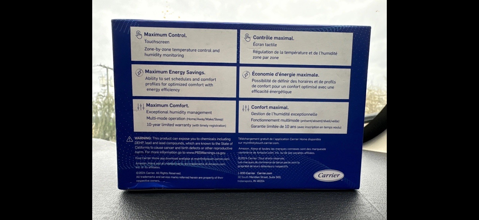 Brand New Carrier Infinity System Control – Smart Thermostat – SYSTXCCITC01-C