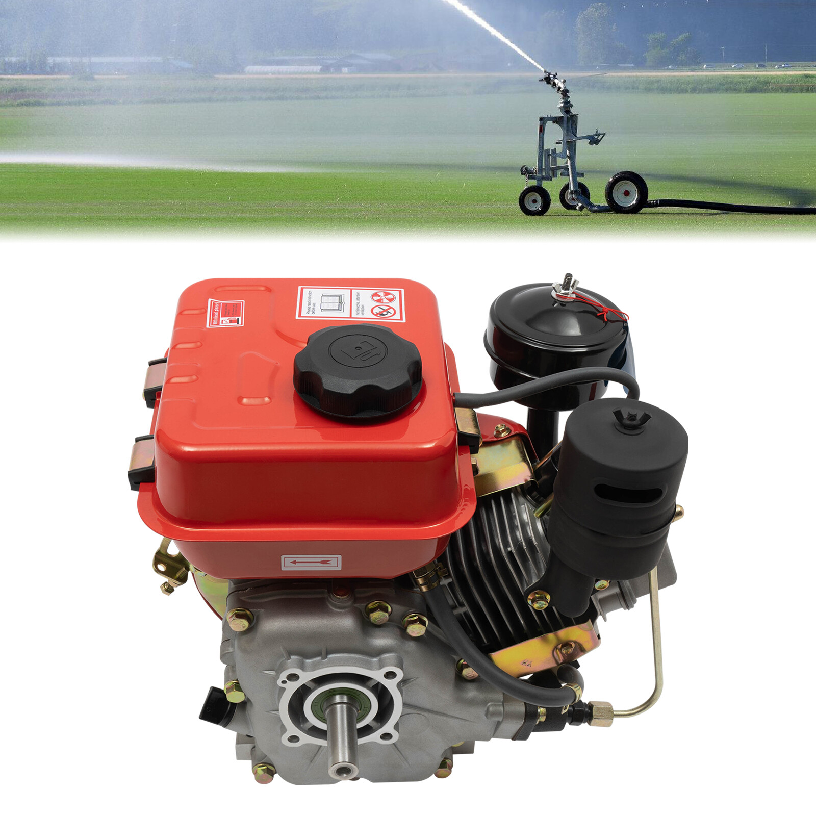 4 Stroke Diesel Engine Motor Single Cylinder For Small Agricultural Machinery