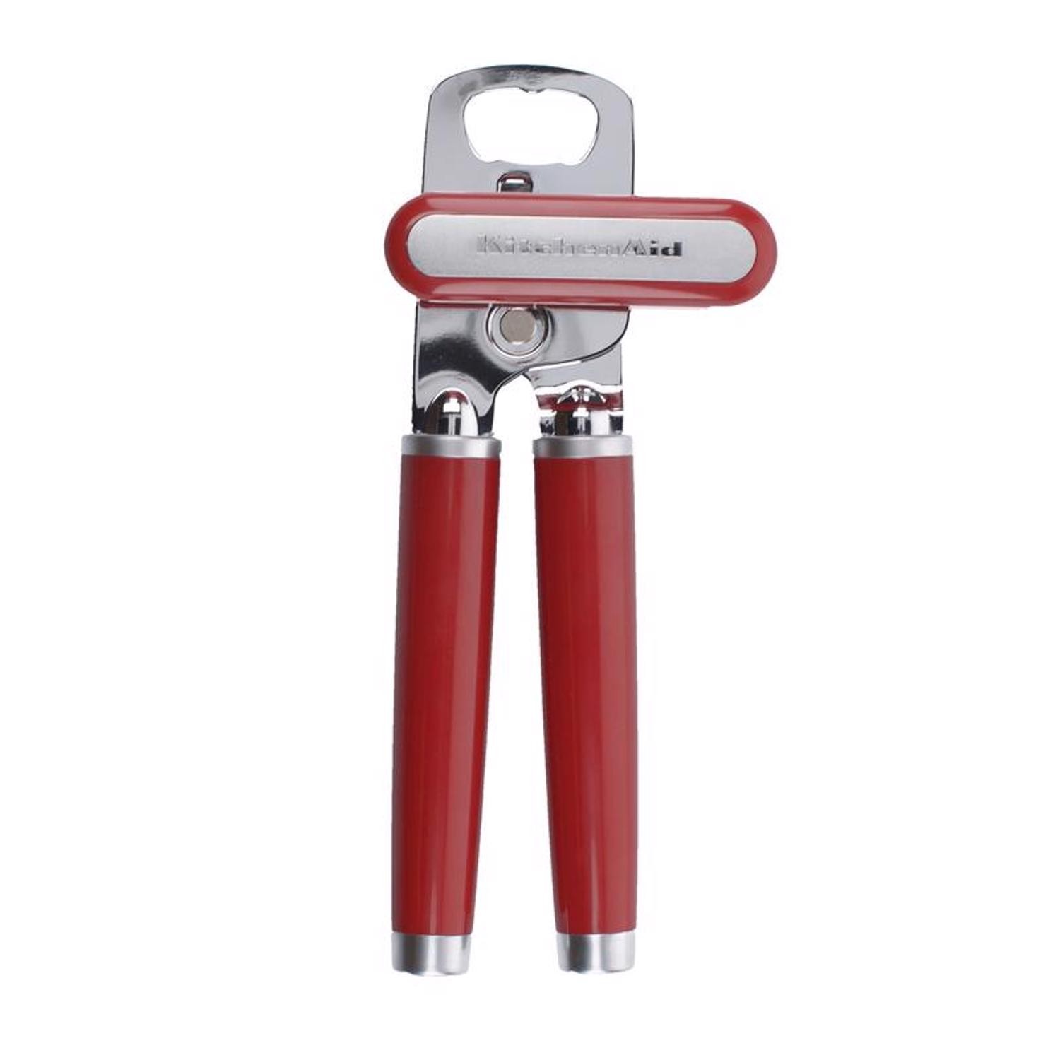 KitchenAid KE199OHERA Red ABS Plastic/Stainless Steel Manual Bottle/Can Opener