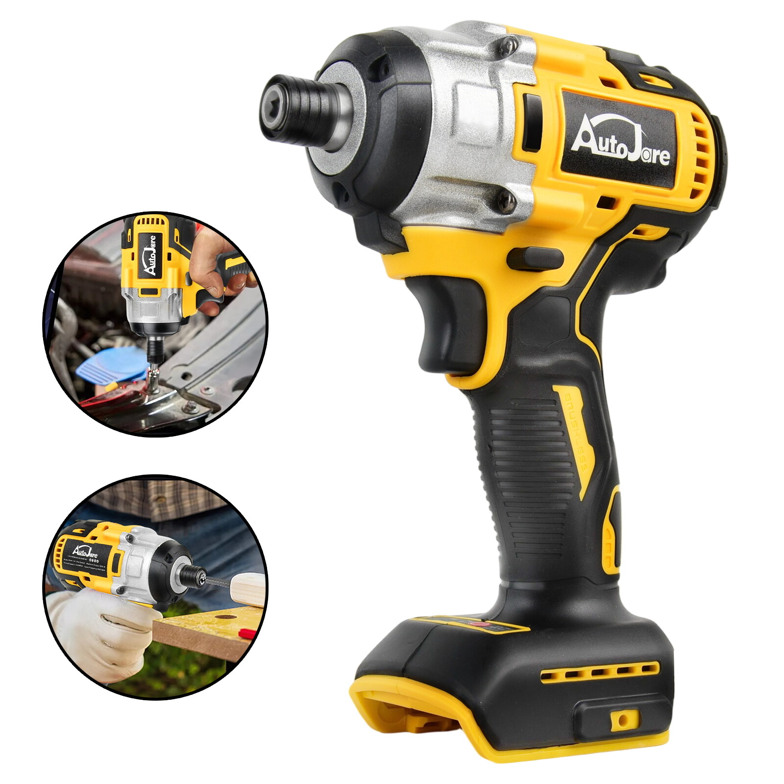 For DEWALT DCB205 20V MAX XR Cordless Drill Impact Driver 1/4″ 2-Speed Tool Only