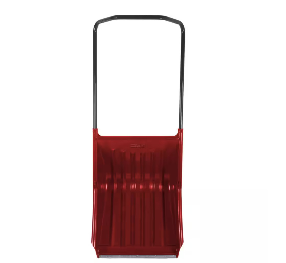 NEW Sleigh Shovel 24in Large High Capacity Poly Blade Ergonomic Handle Move Snow