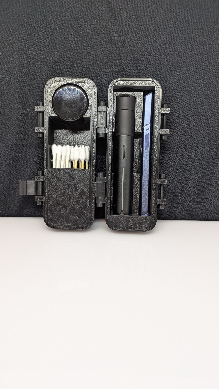 Mini P U F F C O Pivot and Hot Knife Travel Case – Black Edition