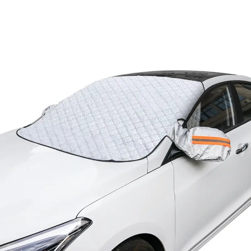 Car Windshield Snow Cover Mat for Outdoor Winter Summer Sunshade Protection