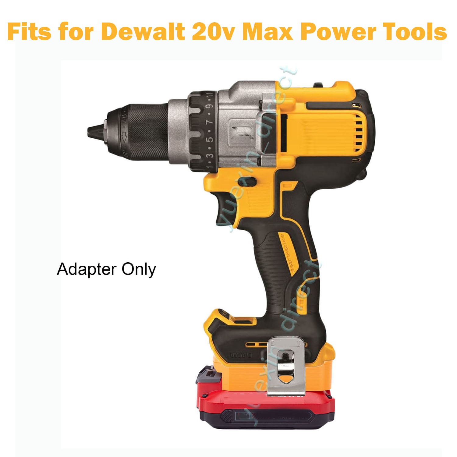 Adapter For Craftsman v-20 20V Lithium Battery to for Dewalt 20V Max Tools Use