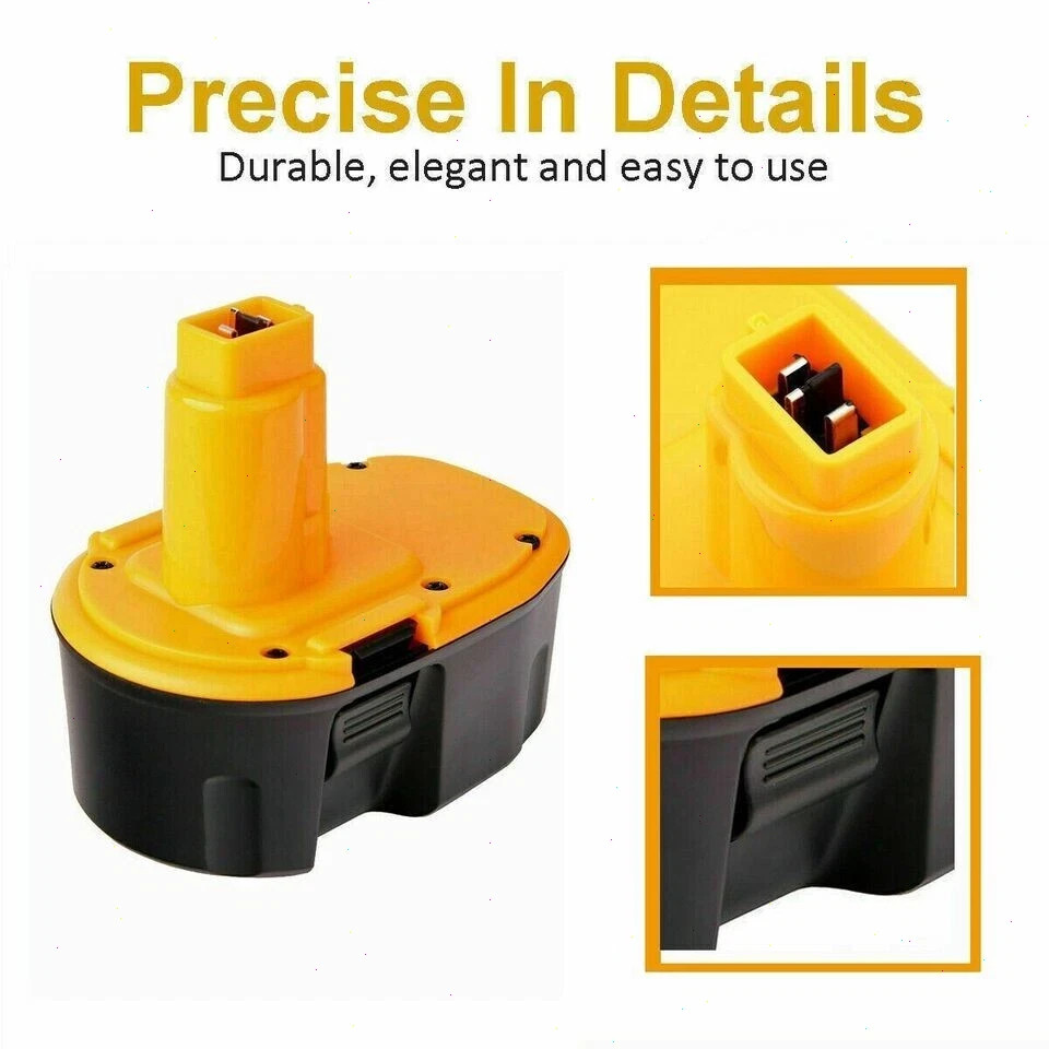 2Pack 14.4 Volt Replacement For DEWALT DC9091 14.4V Battery DW9091 DW9094 DE9091