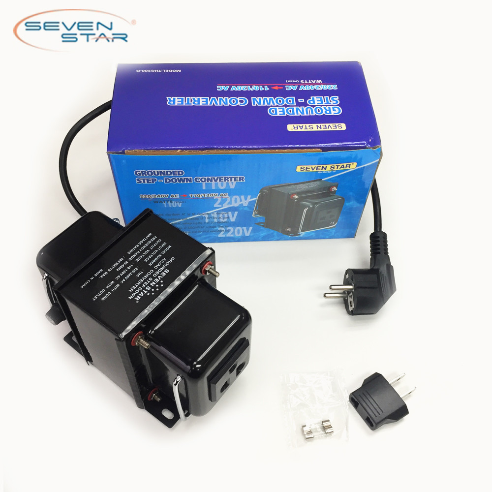 SevenStar THG-3000 Watt 220V to 110V Step-Down Voltage Converter Transformer