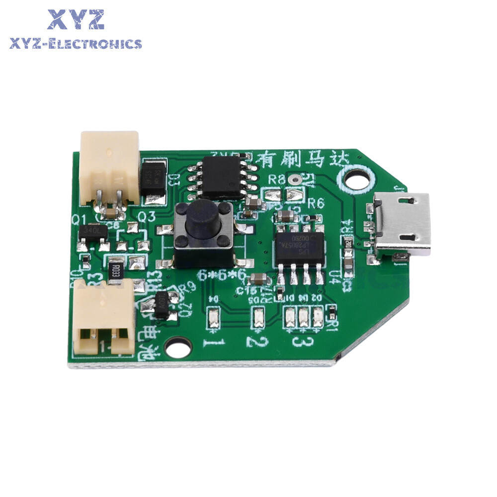 3.7V Universal USB Rechargeable Small Fan Circuit Board Mobile Fan Control Board