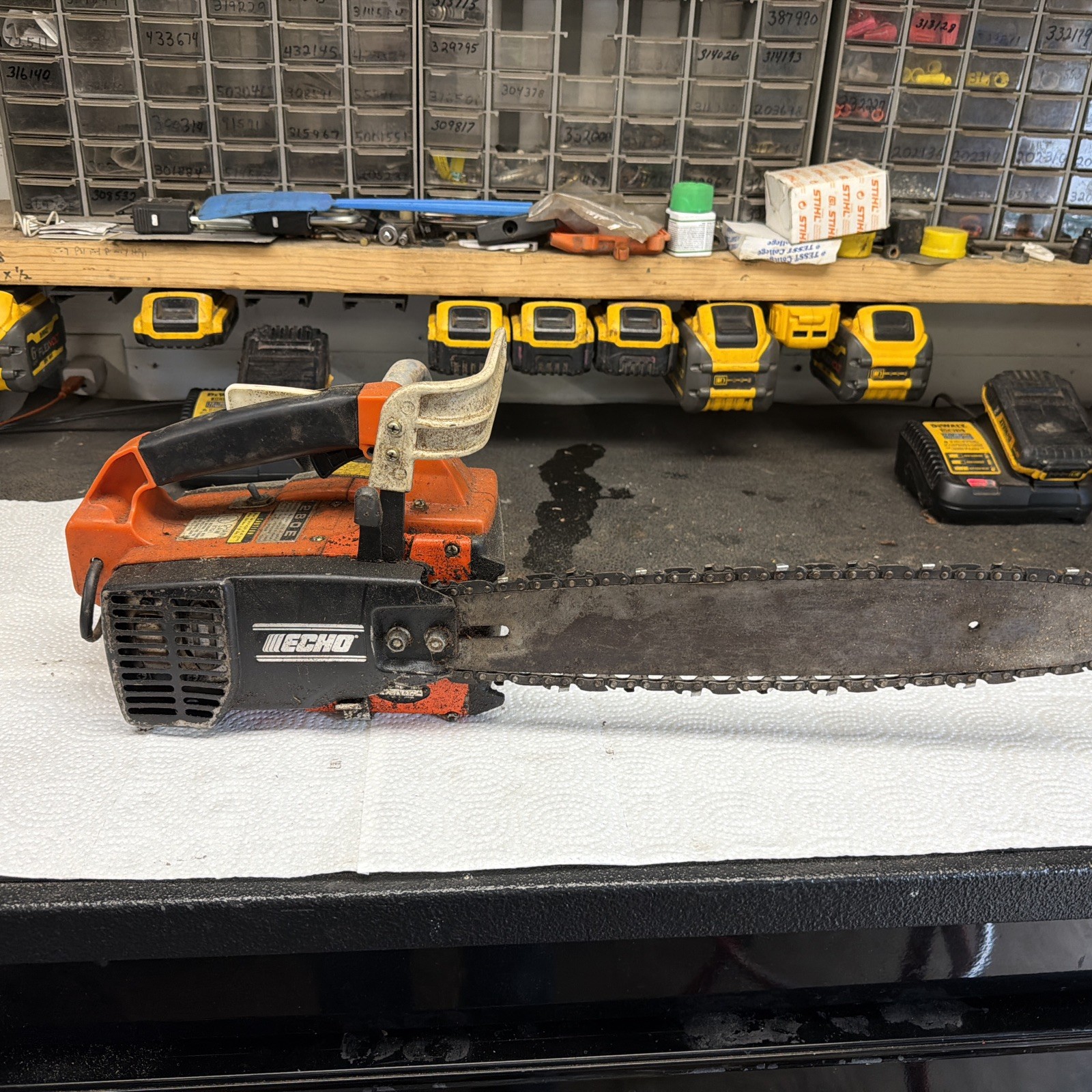 Echo 280E Chainsaw Read Description