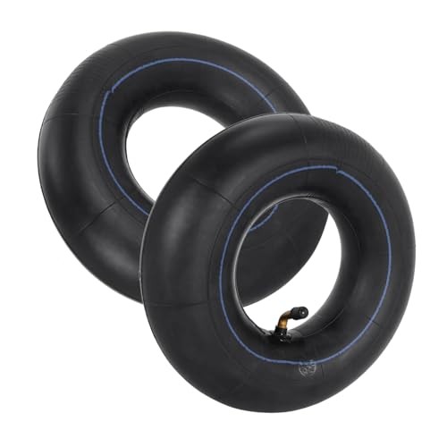 Heavy Duty 3.00-4 260×85 Inner Tube with TR87 Bent Valve (2-Pack), Compatible