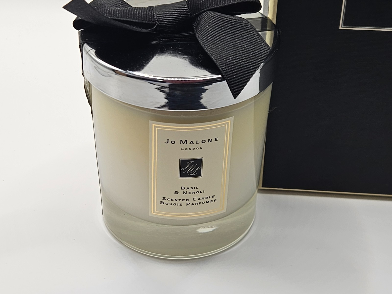 Jo Malone London Basil & Neroli Scented Glass Jar Candle, Round 2.5 in
