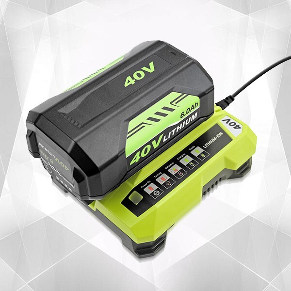 Rapid OP401 Charger For Ryobi 40V 6.0Ah Battery 40 Volt Lithium OP4050 OP40602