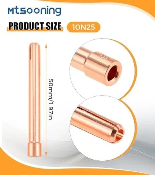 1/8″(3.2mm) TIG Welding Consumables Kit for WP-17/18/26 Series Torches | 5PCS