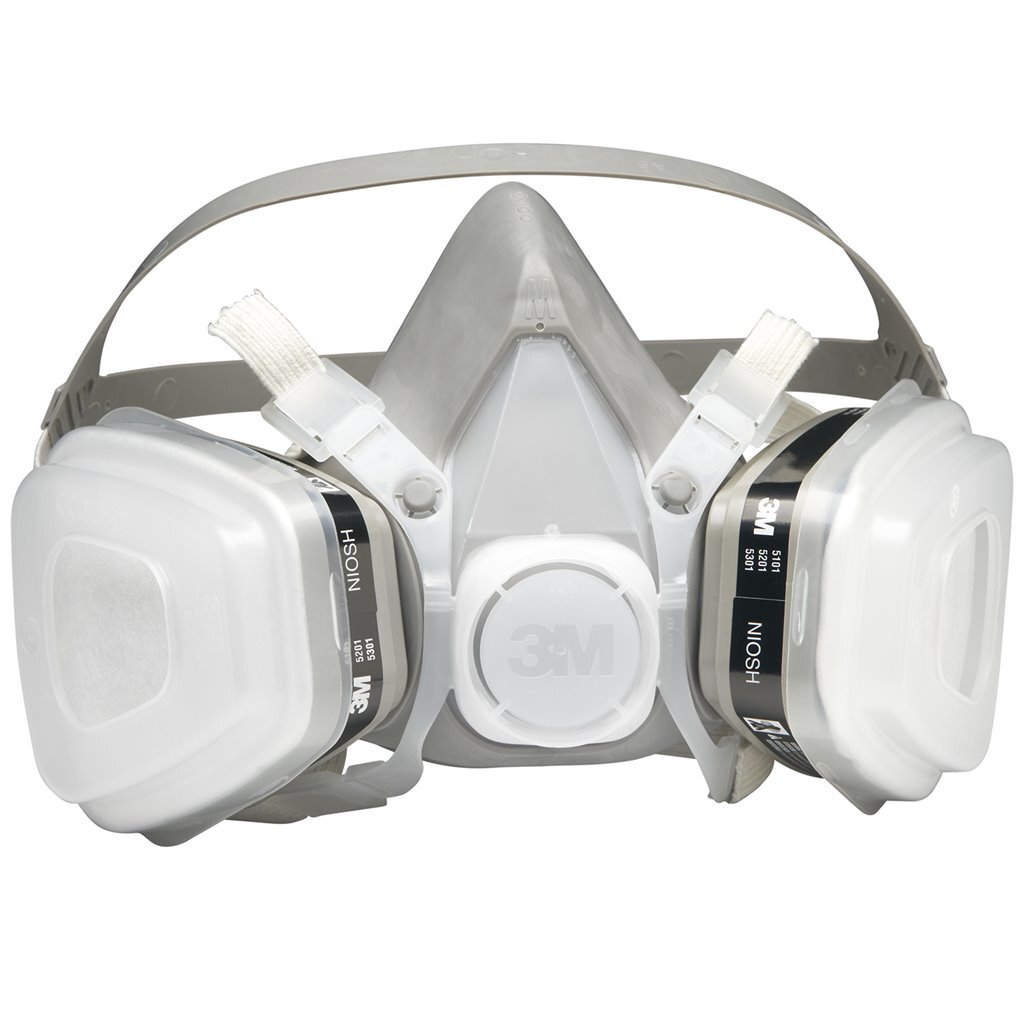 3M 7 IN 1 DISPOSABLE Half Face Respirator Facepiece Painting Spraying Pesticides