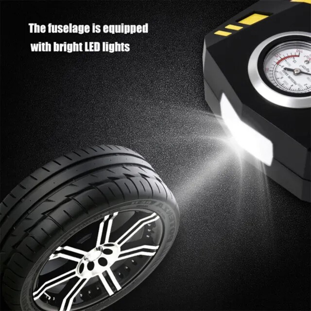 Car Air Tire Pump Inflator Compressor Digital Electric Auto Portable 150PSI 12V