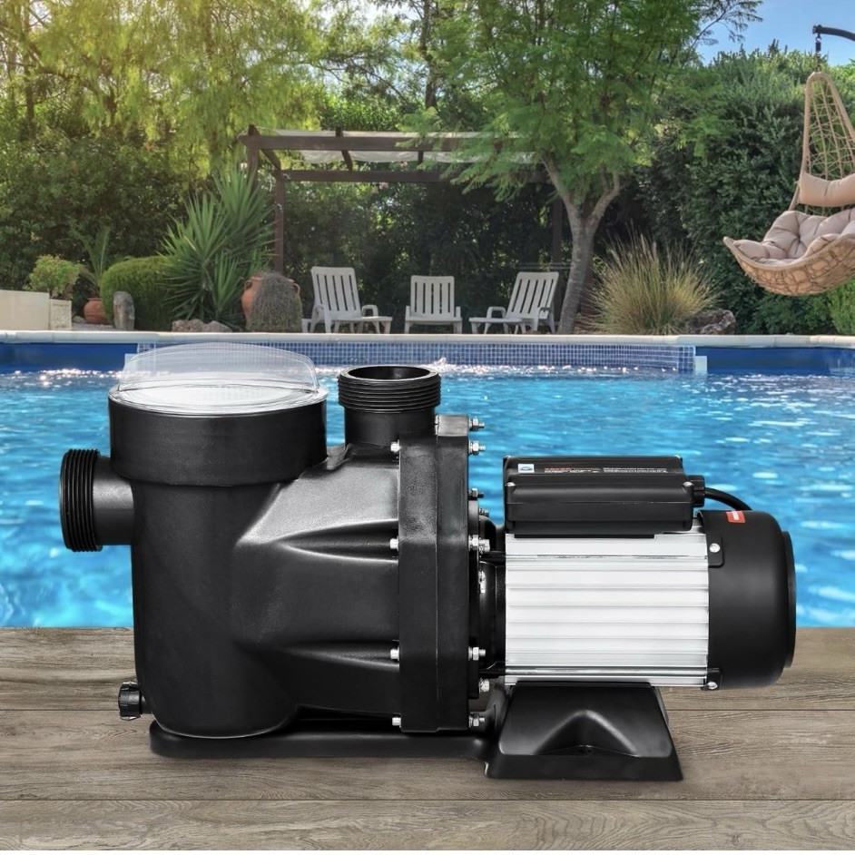 VEVOR 2.5 HP Above Ground Swimming Pool Pump Single Speed 148 GPM 3450 RPM 220V