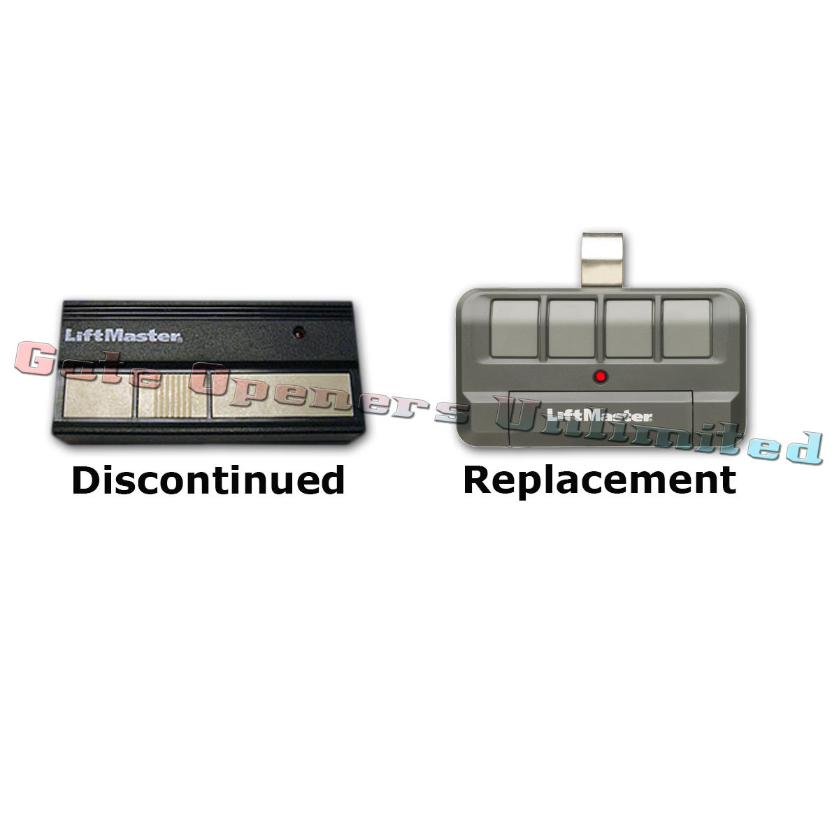 Liftmaster 363LM 3-Button Digital Remote Control Replaced by 894LT 4-Button