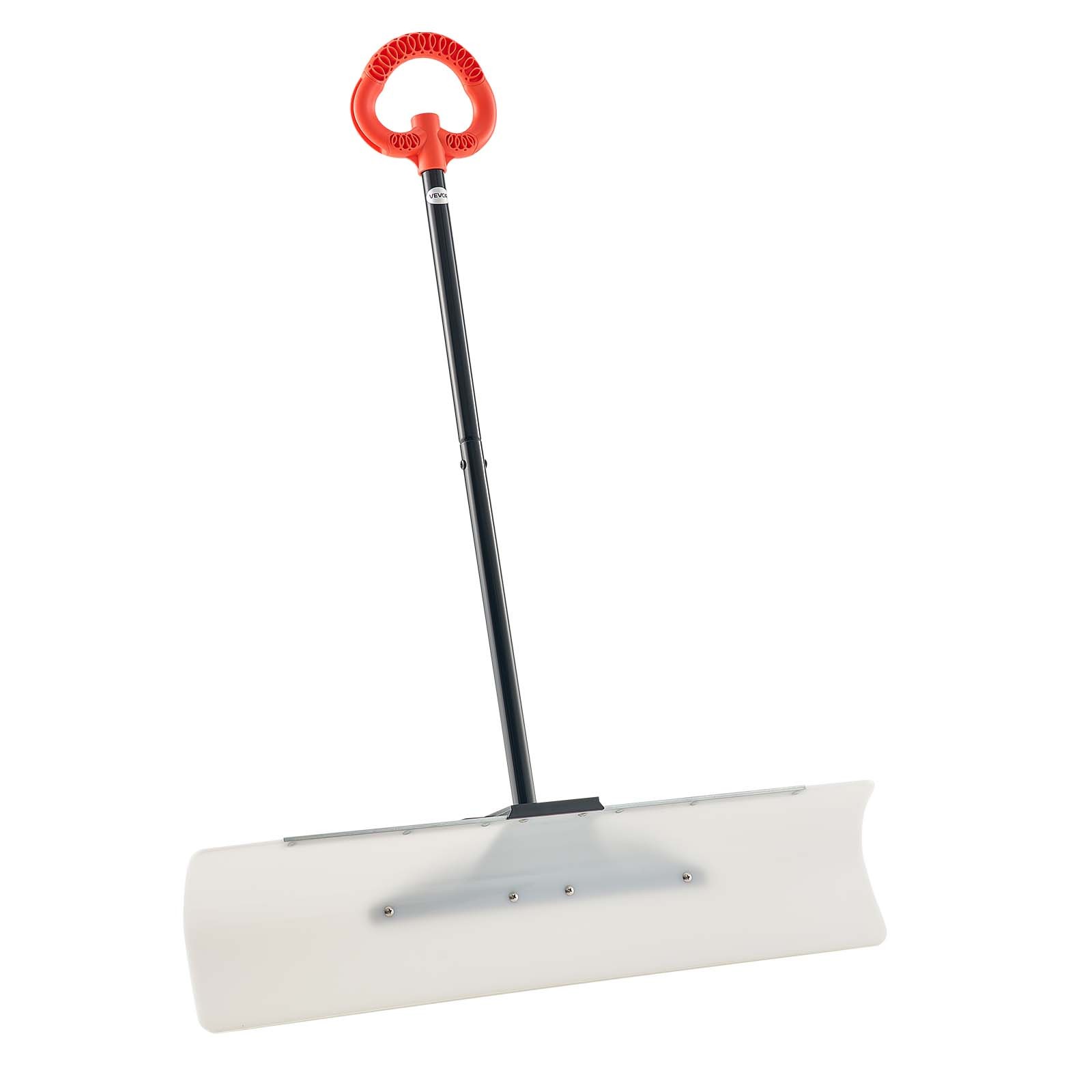 VEVOR Plastic Snow Pusher Shovel 36in Heavy Duty Plow Driveway Ergonomic Grip
