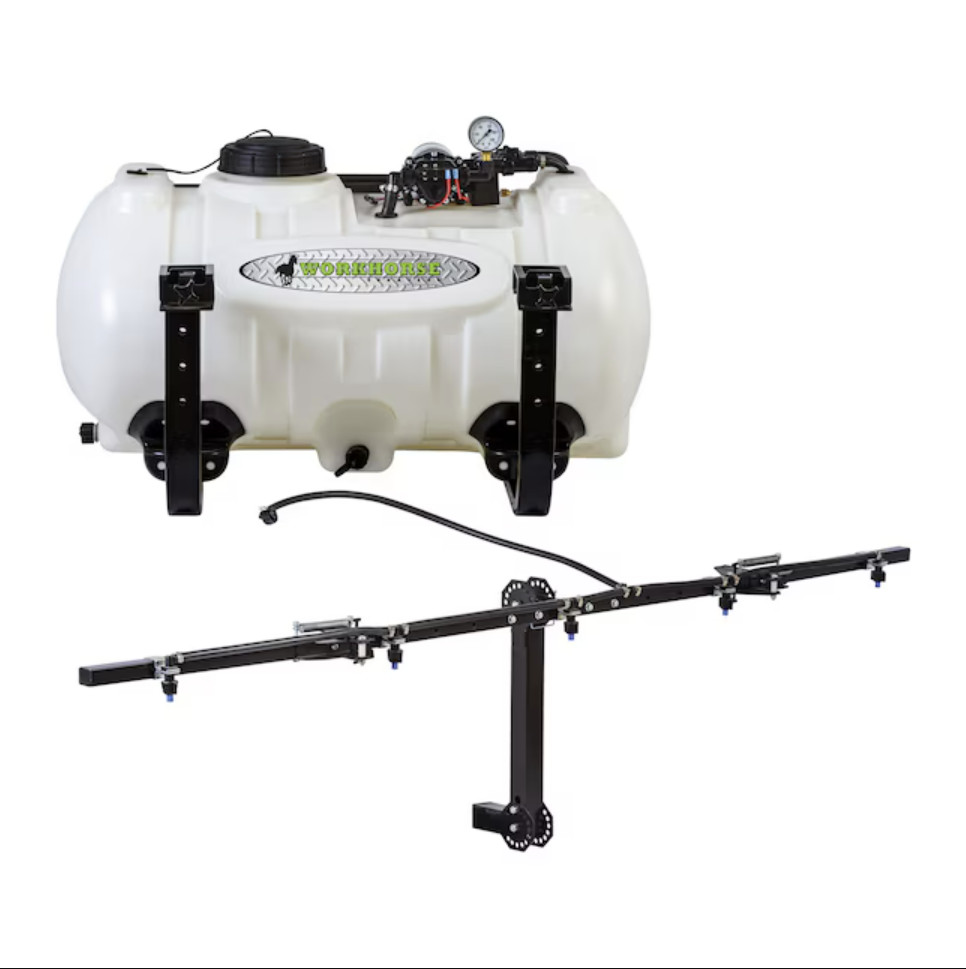 Workhorse 40 Gallon 12 Volt Boom Sprayer 2.2 GPM New Free Shipping