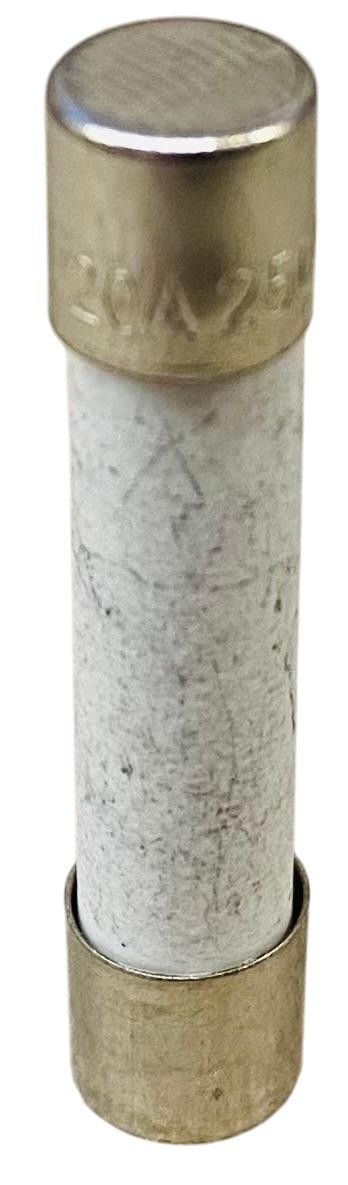 Microwave Ceramic Slow Blow Fuse, 20 AMP, 250 Volts, 14QBP20CSB