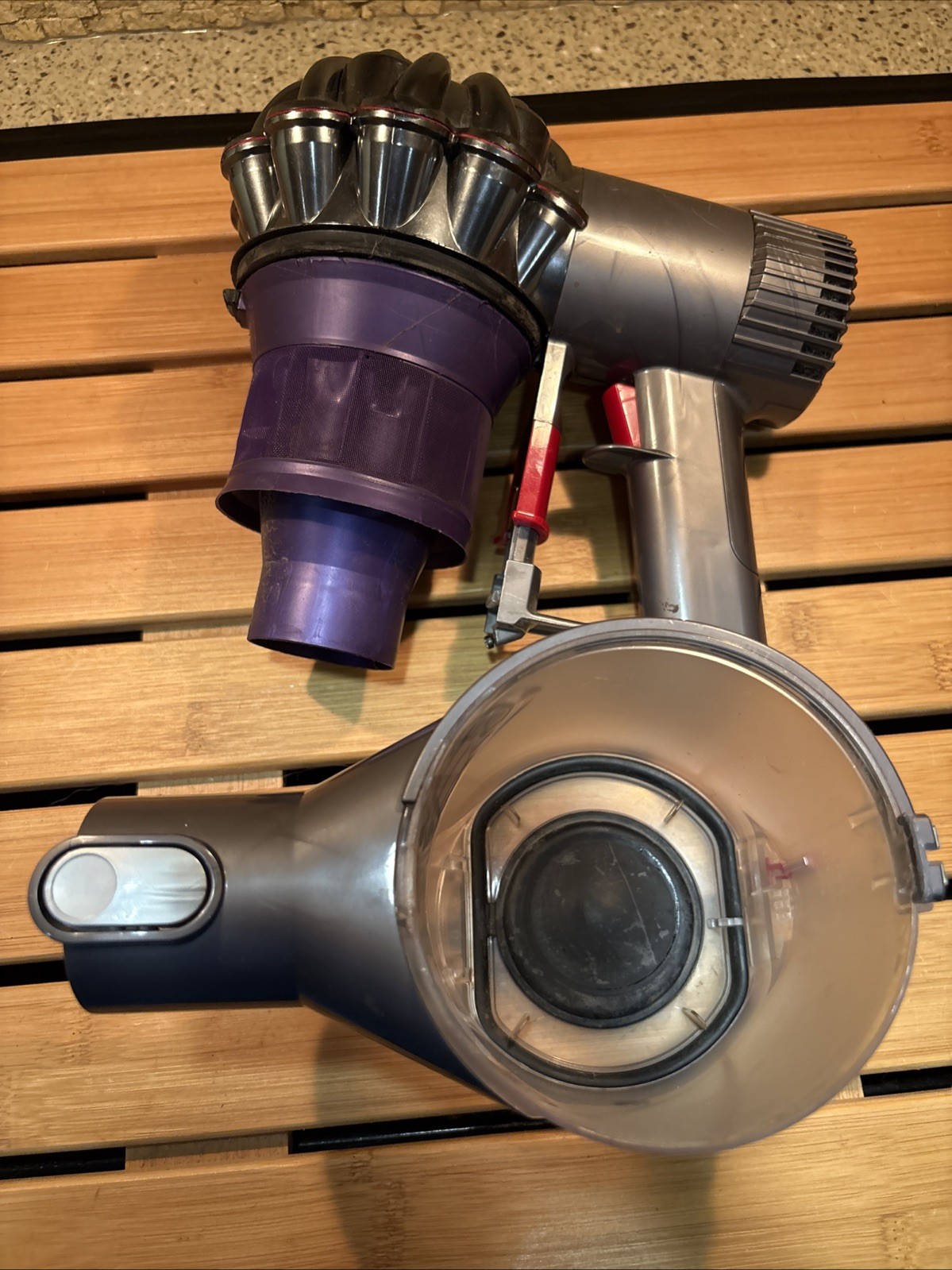 Dyson V6 Animal Handheld Vacuum NO BATTERY FOR PARTS OR REPAIR!