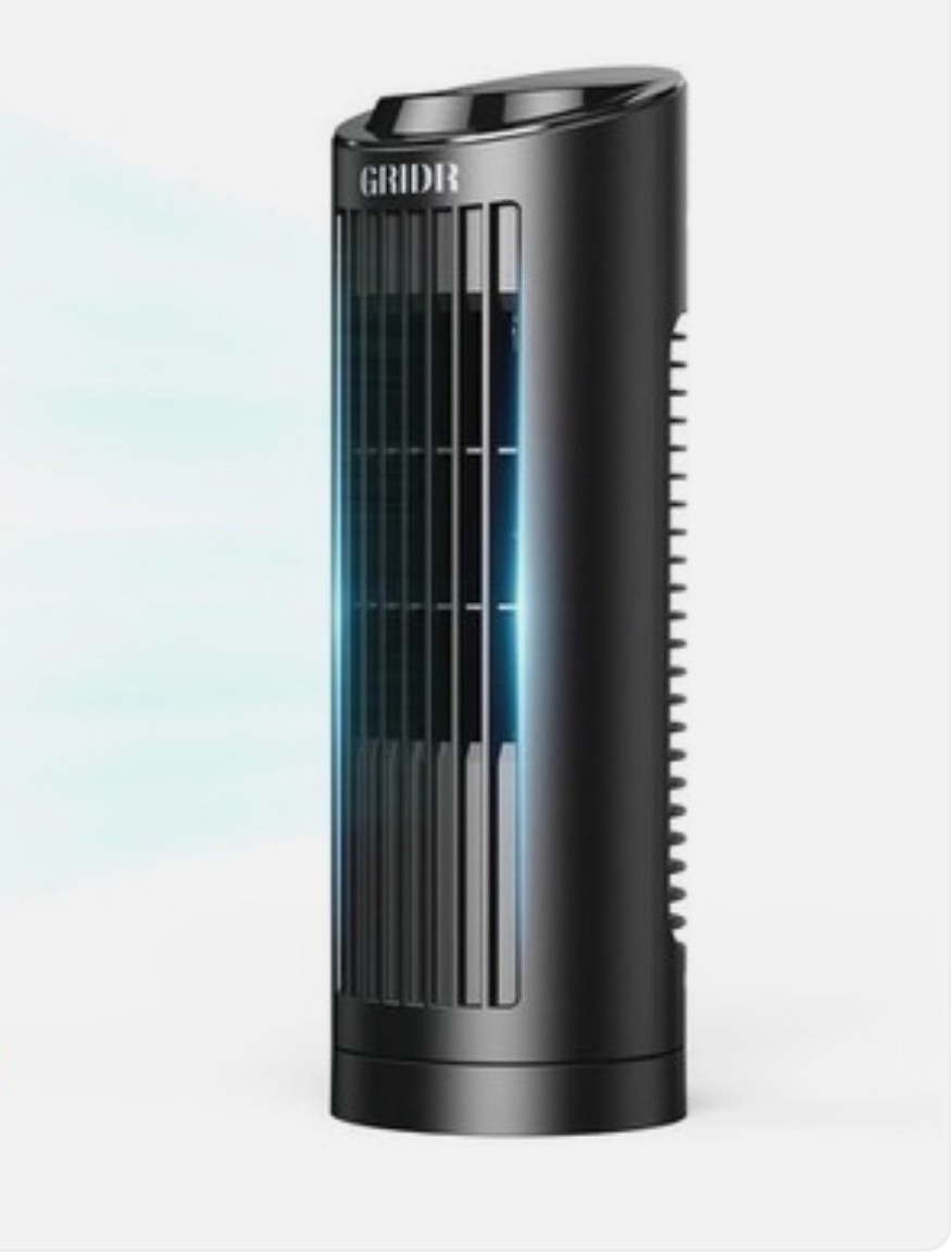 Tower Fan FTS006R Bladeless 13″ 3 Speeds, 12hr Timer
