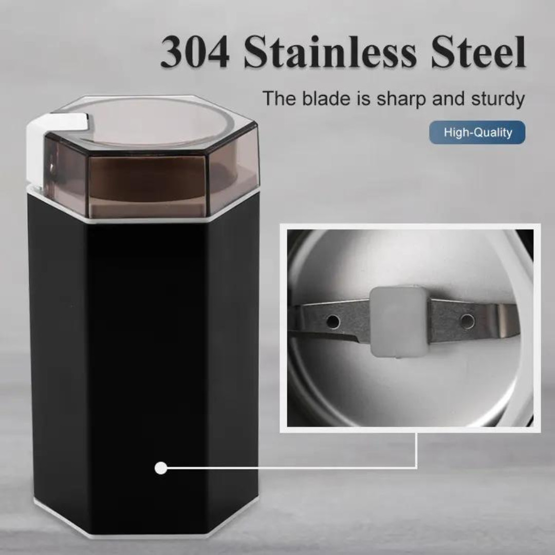 Electric Coffee Bean Grinder Nut Seed Herb Grind Spice Crusher Mill Blender
