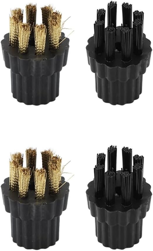 2 x Copper & Plastic Brushes for Handheld High Pressure Steam Cleaners – 1700W
