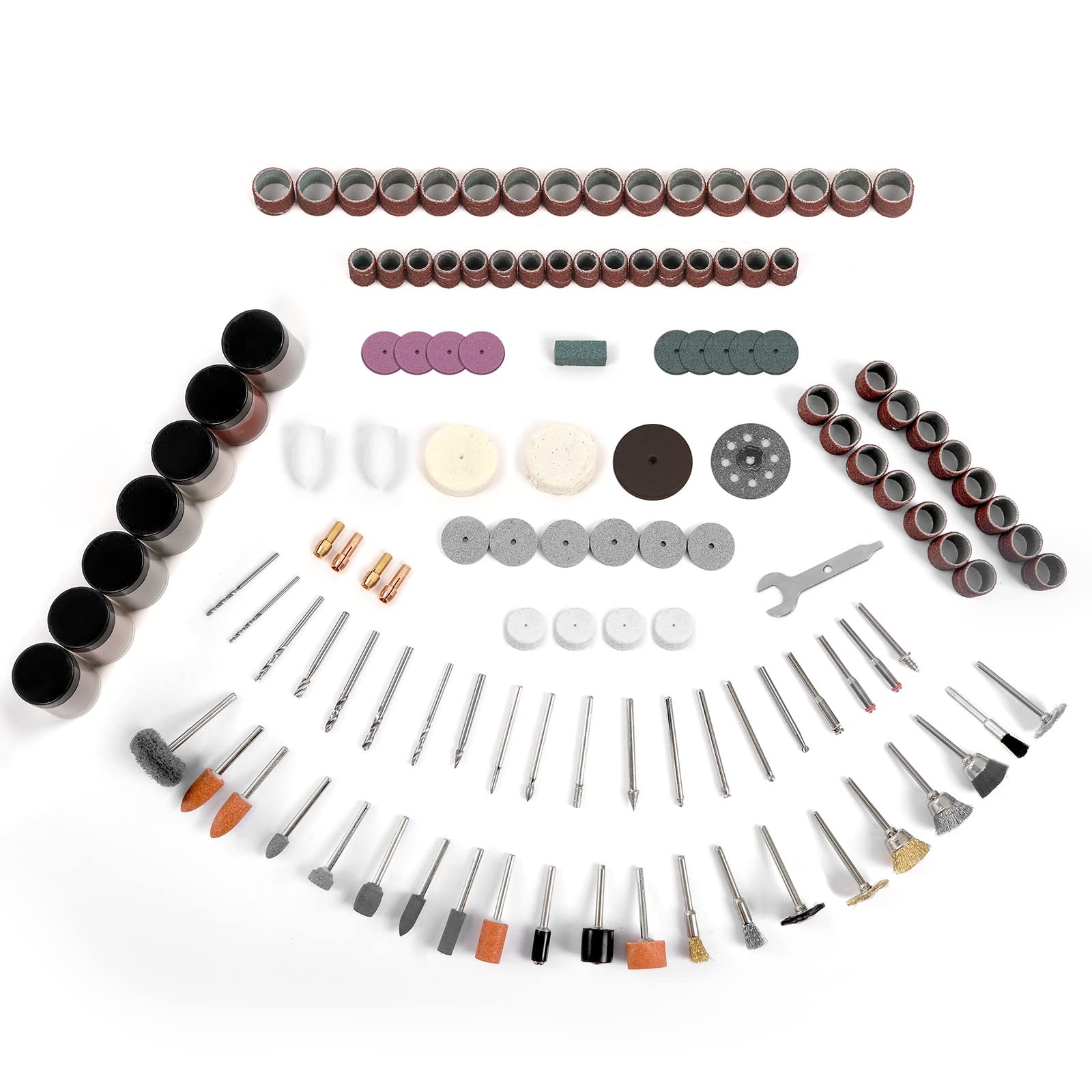 PHALANX Rotary Tool Accessory Kit, 420 Pcs Accessories Kit, 1/8″(3.2mm) Diame…