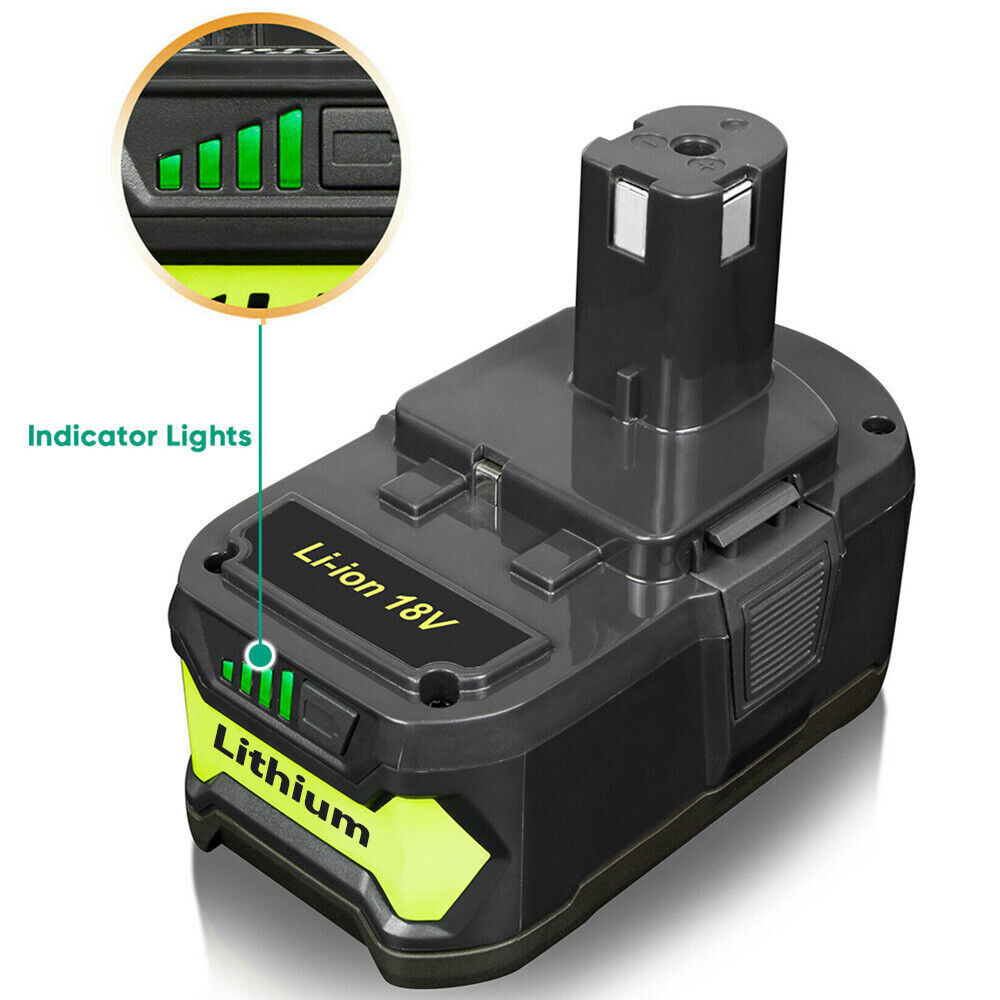 5.0Ah 18V Battery P108 One Plus For RYOBI 18 Volt High Capacity Lithium-Ion New