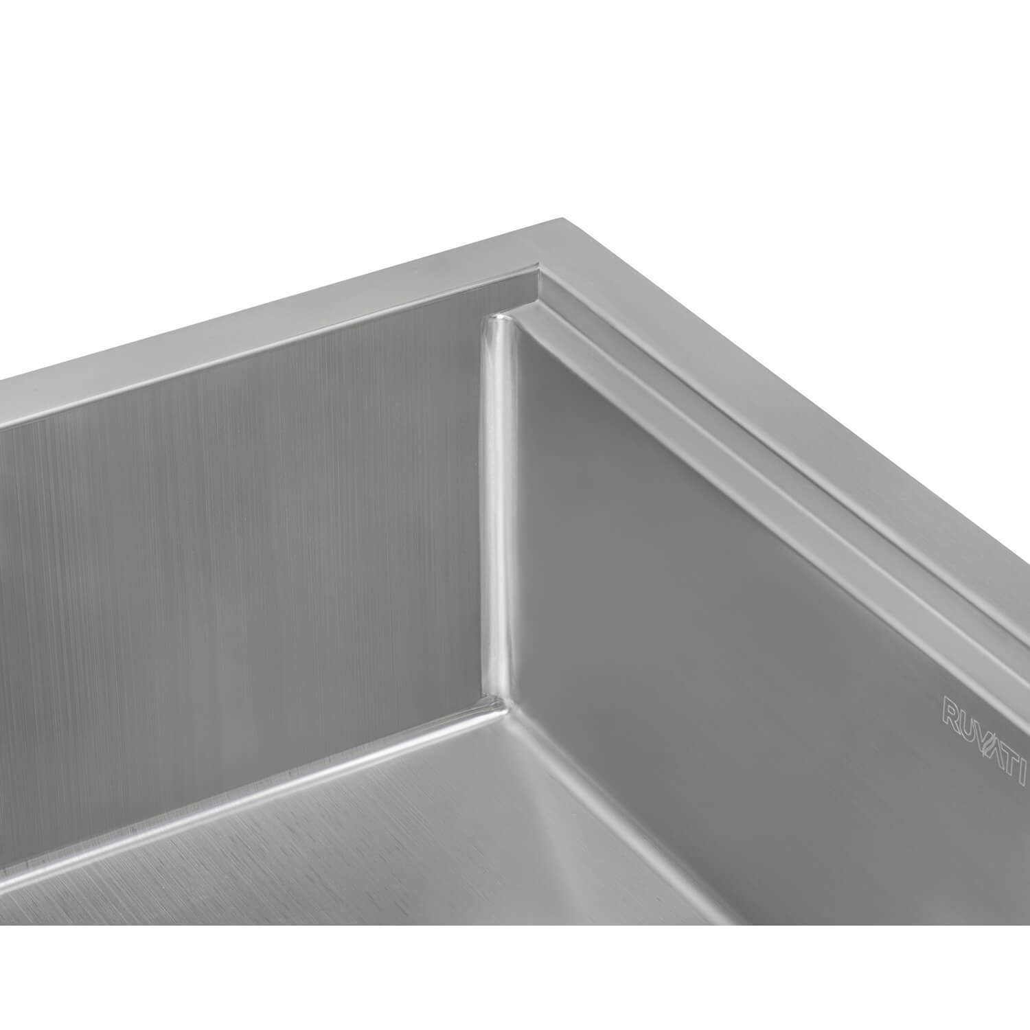 Ruvati 33″ Workstation Ledge Rounded Corners Undermount Sink – RVH8303