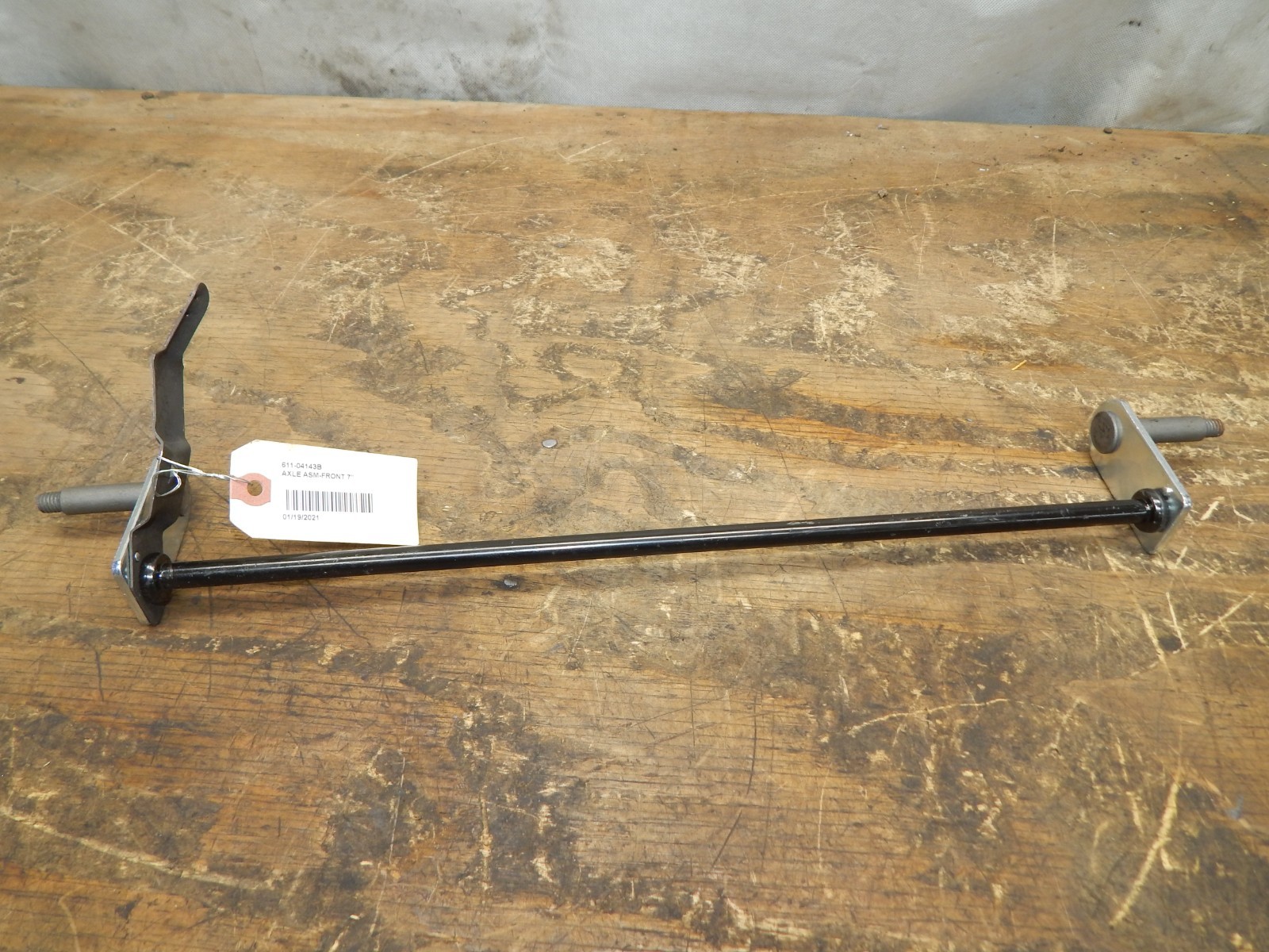 Genuine MTD 611-04143B 7″ Front Axle Assembly 911-04143B 911-04143A 911-04143