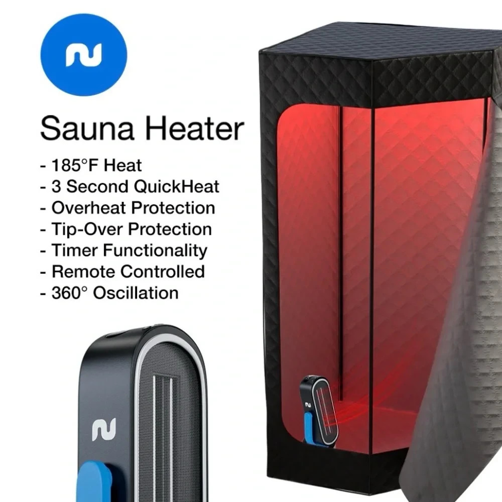 Dreo Space Heater for Indoor Use, 25″ 11.5ft/s Fast Electric Heater with Remote