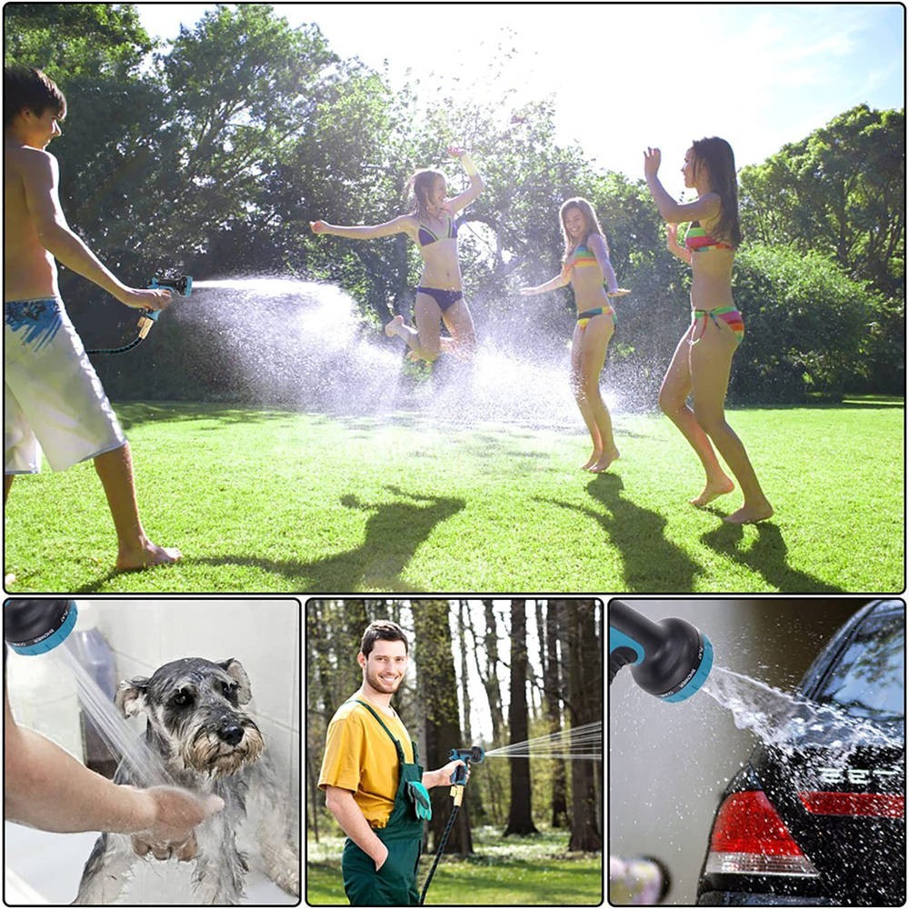 Outdoor Expandable Flexible Garden Water Hose Magic Pipe 25/50/75/100/150ft