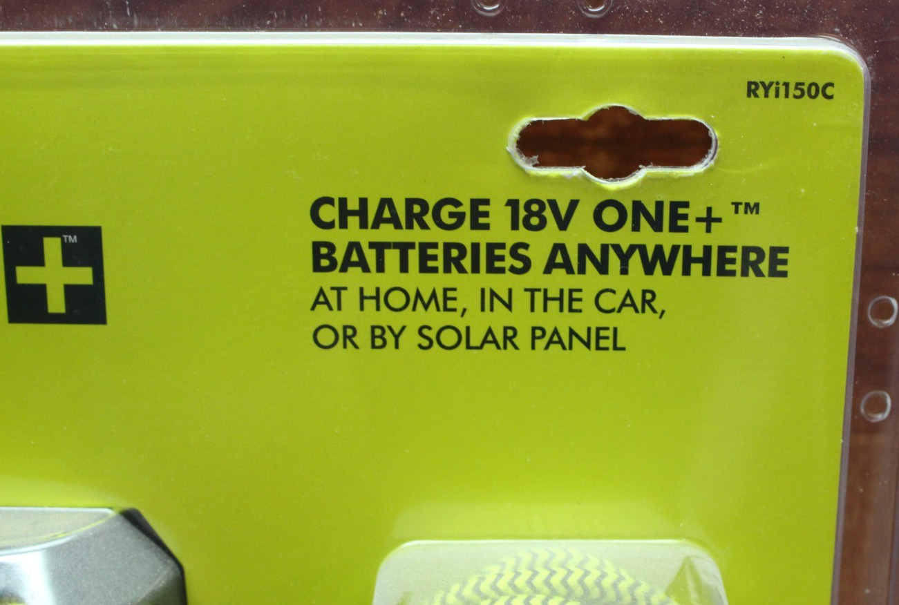 Ryobi RYi150C 18V ONE+ 150W Battery Power Source and Charger – Green