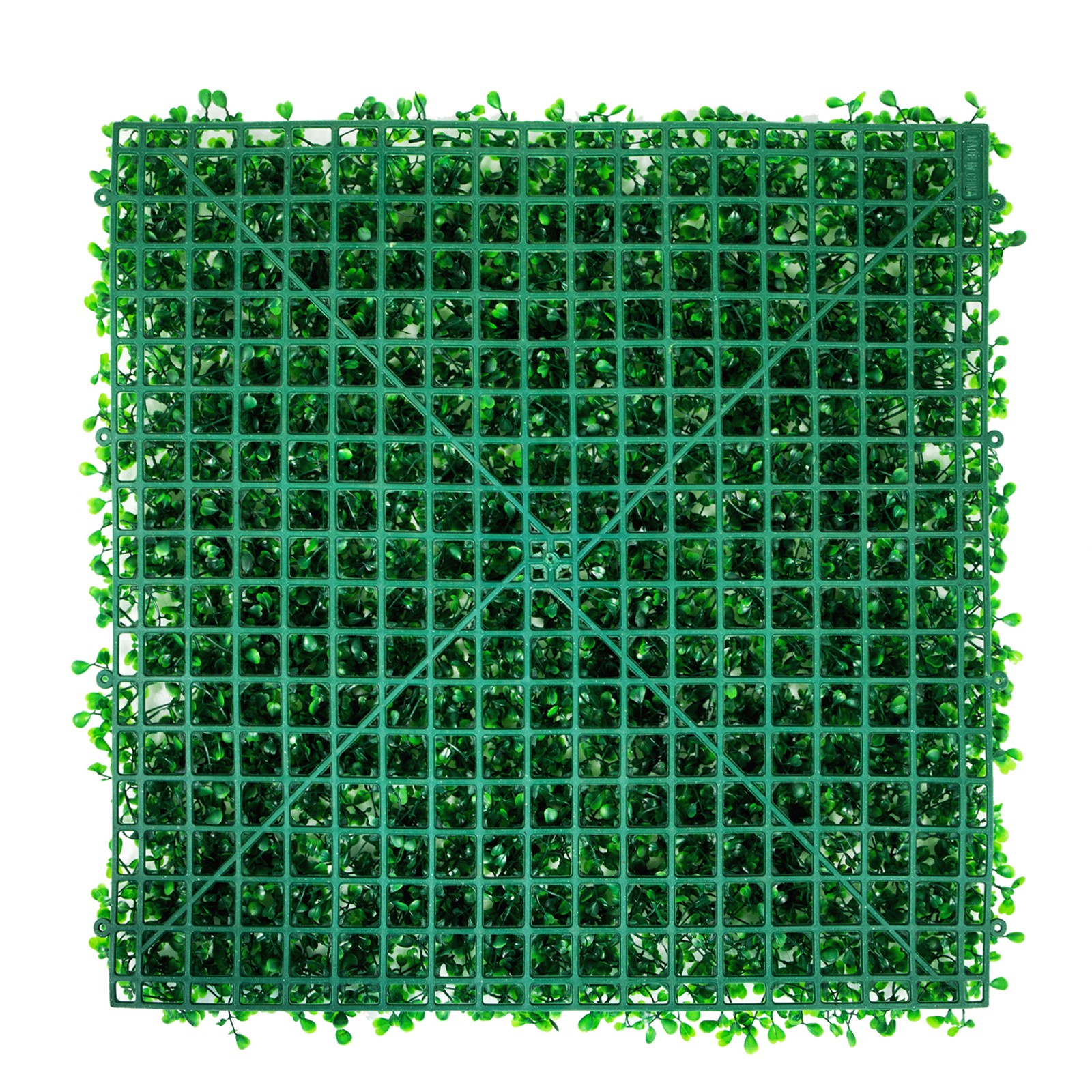 VEVOR Artificial Boxwood Panel 12pcs 10″ X 10″ Grass Hedge Wall Mat for Fence