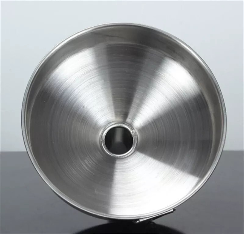 1pc Stainless Steel Kitchen Funnel For Filling Small Bottles Food Grade Material